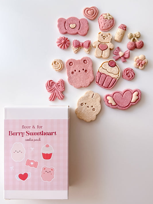 berry sweetheart cookie pack