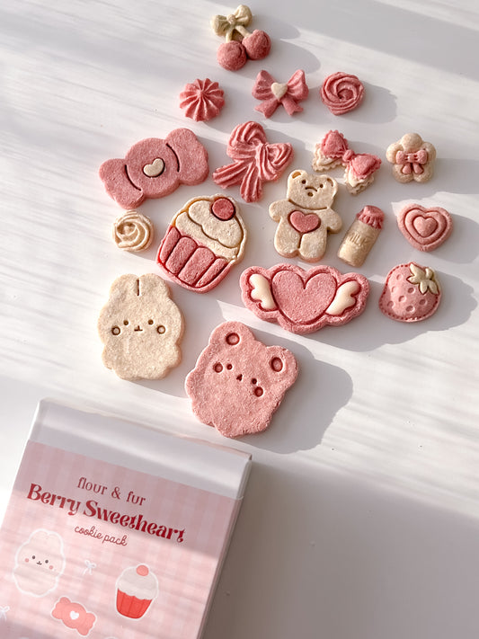 berry sweetheart cookie pack