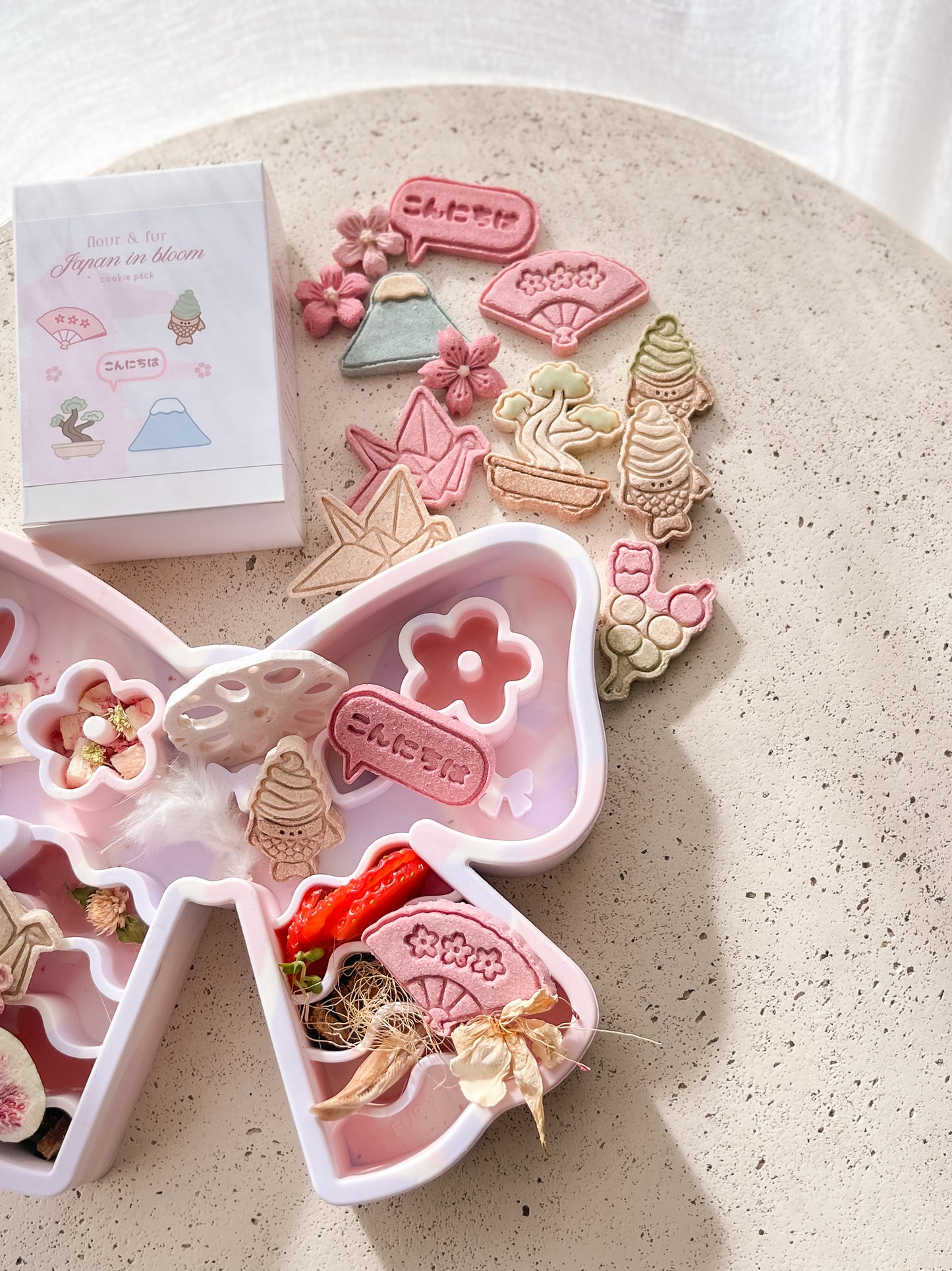 japan in bloom cookie pack