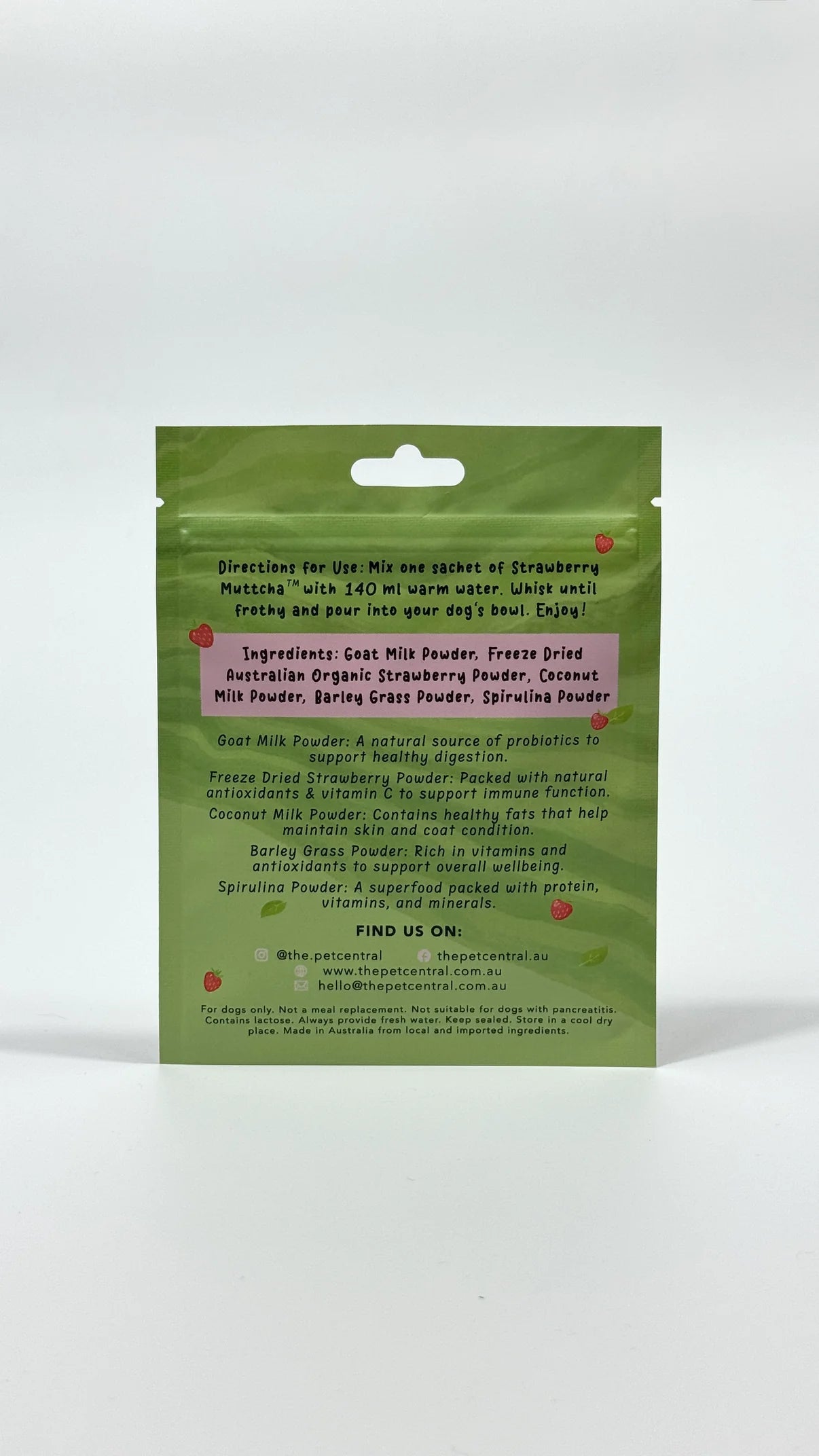 Muttcha® - Doggie Matcha Latte | the pet central