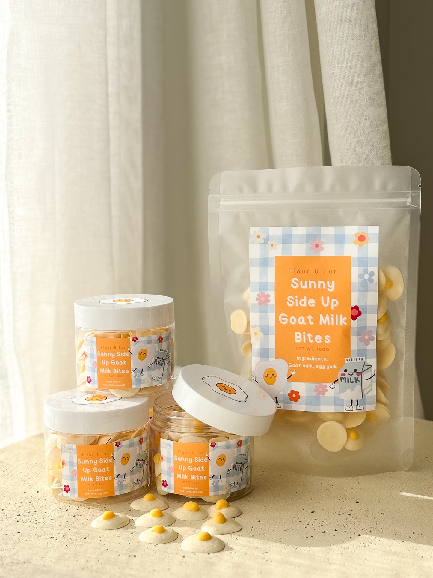 Sunny Side Up Goat Milk Bites