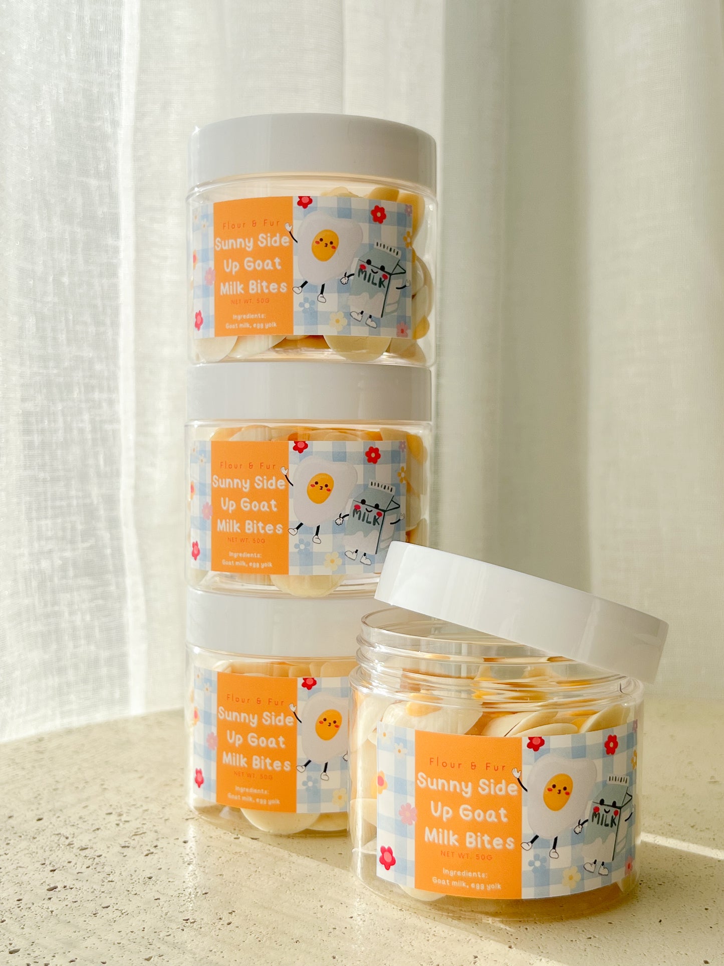 Sunny Side Up Goat Milk Bites