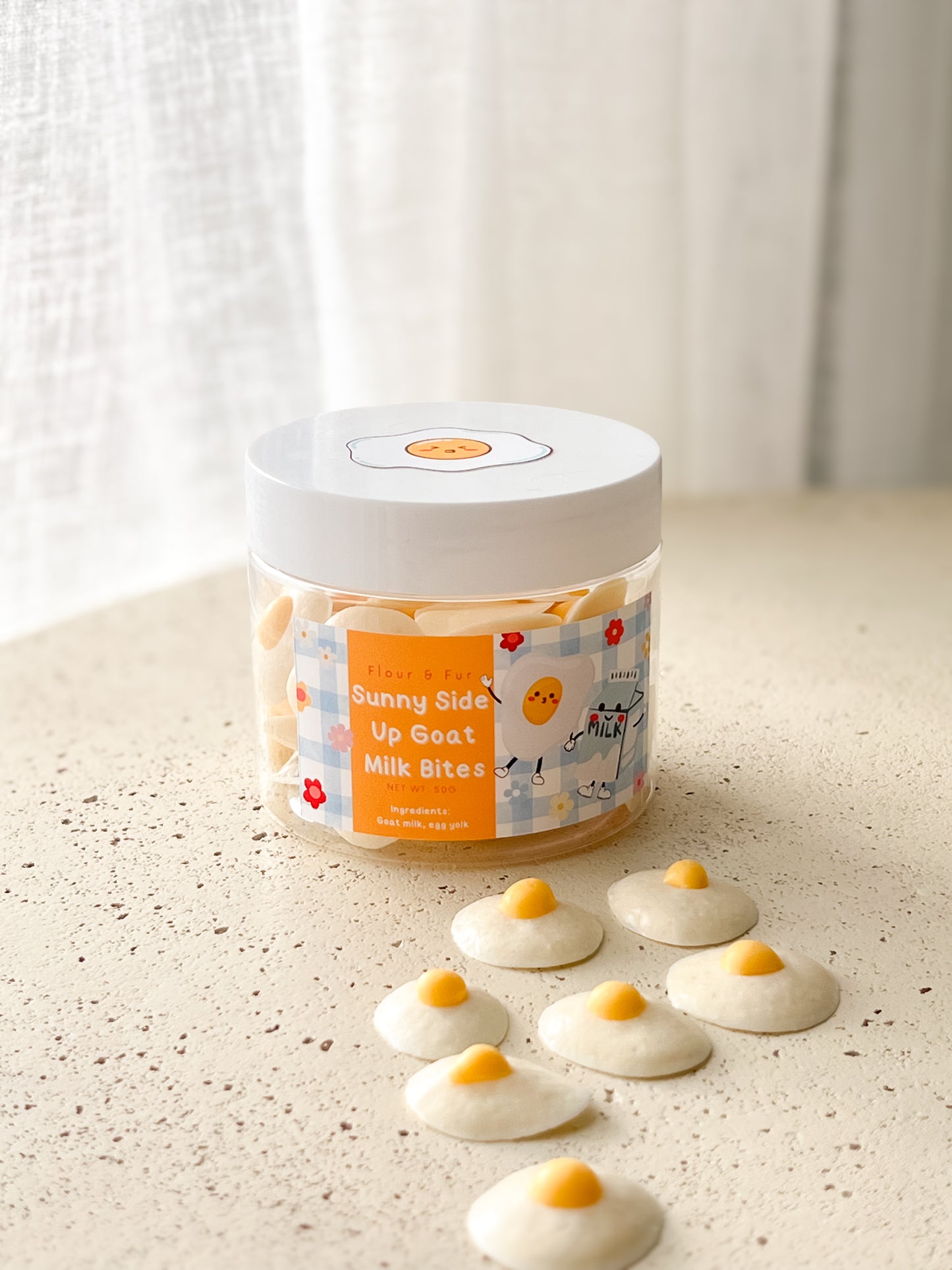 Sunny Side Up Goat Milk Bites