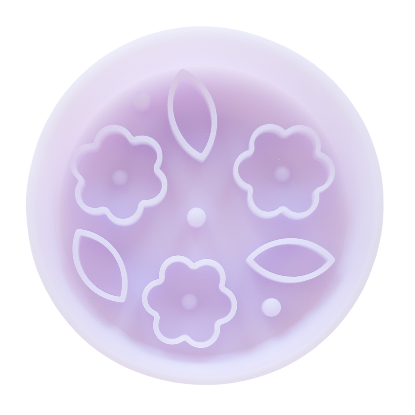 Flower + Leaf Slow Feeder Bowls: MEDIUM